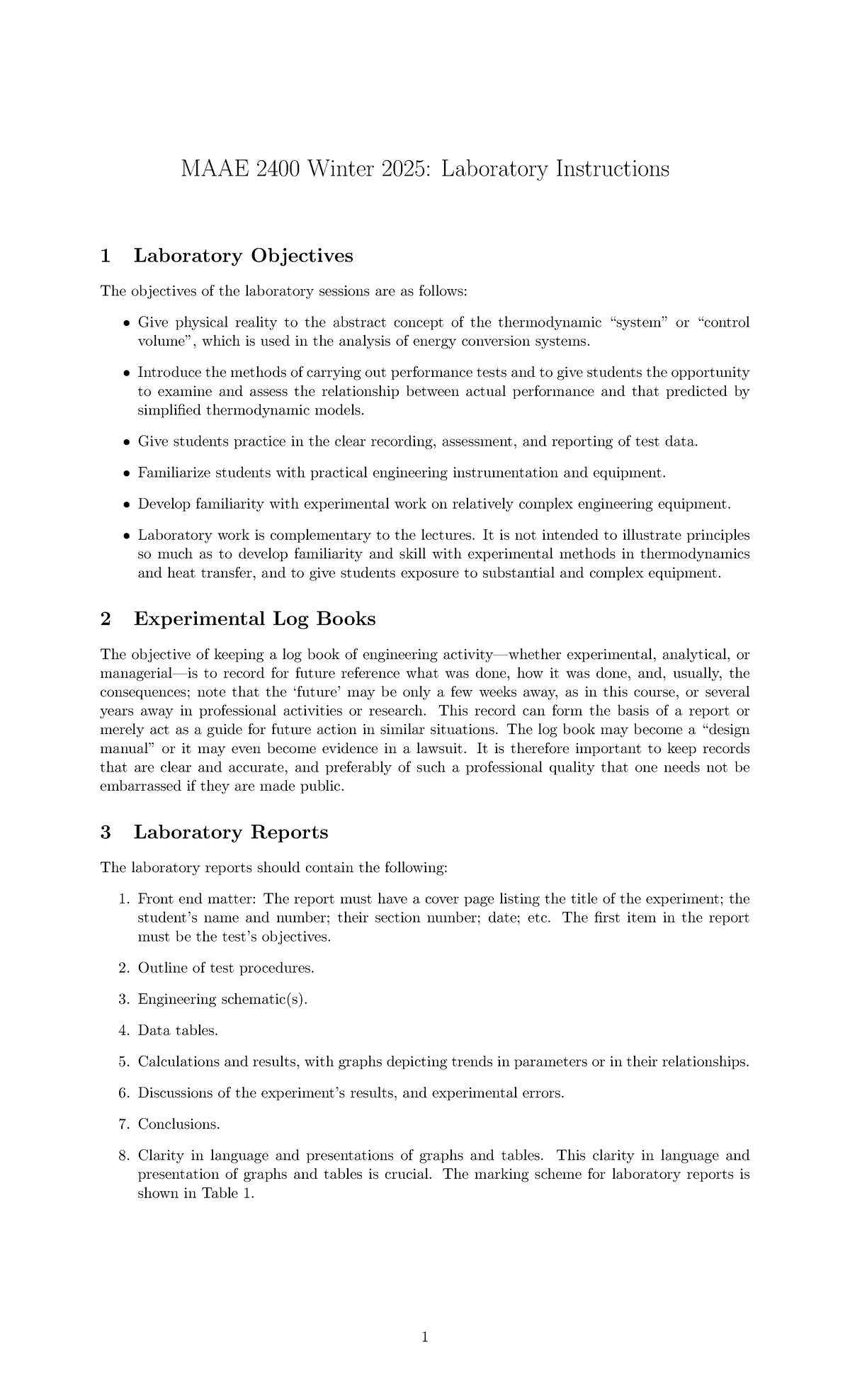 Laboratory Instructions - Introduce the methods of carrying out ...