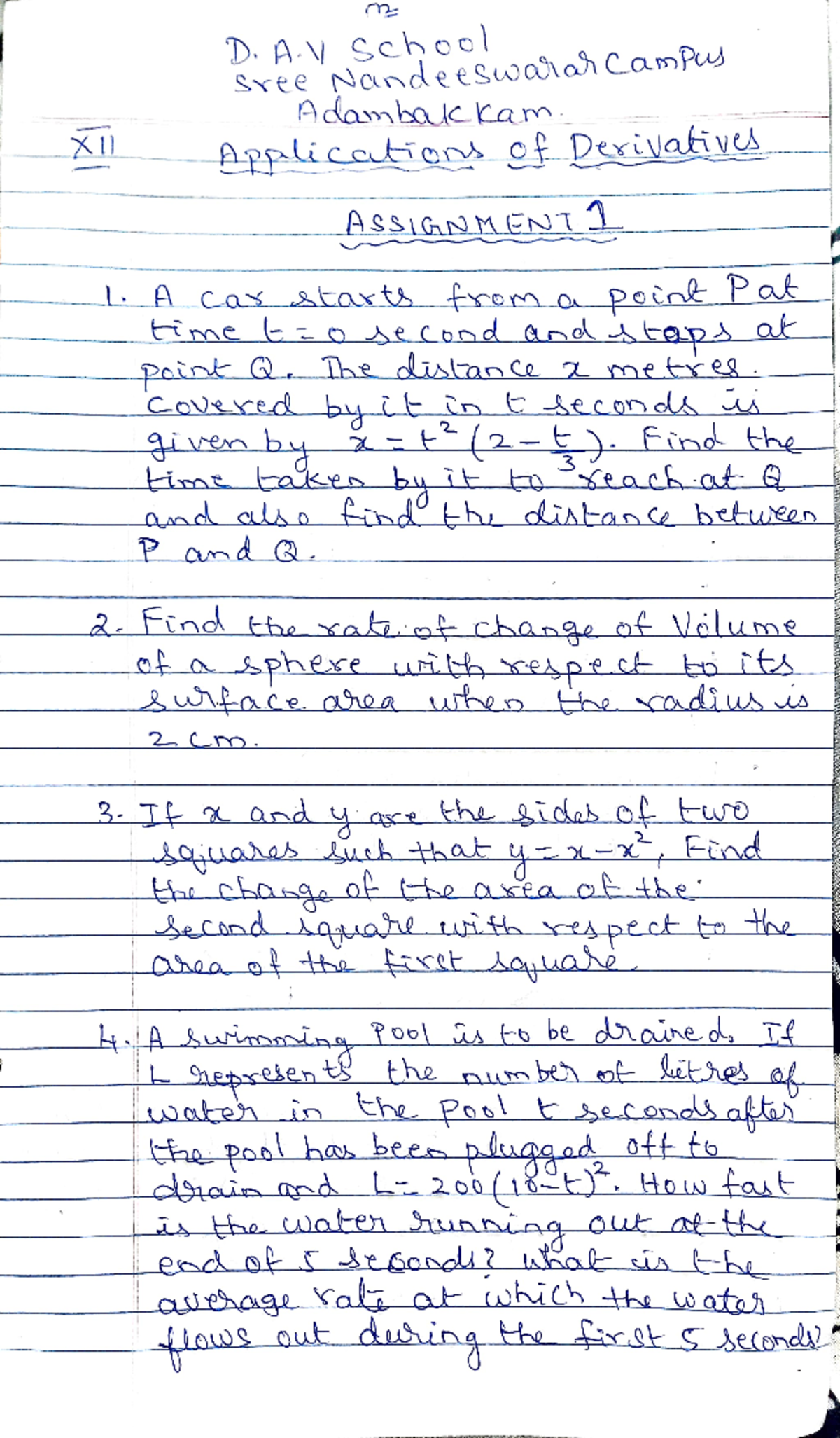 AOD Assignment 1 - Analysis and Insights on Case Studies - Studocu