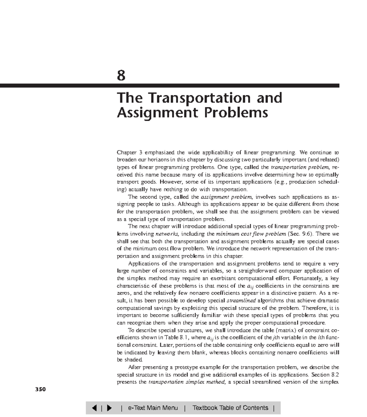 Transportation Problems: Linear Programming Insights and Applications ...