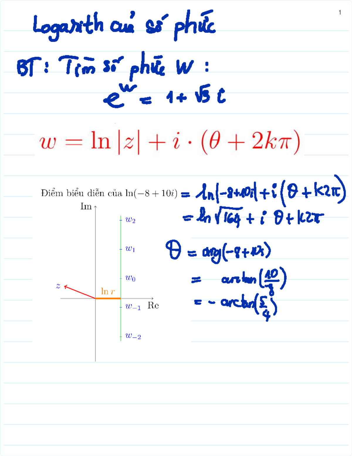 BT: Week 05 - Thu 2026-01-29 - Logarithm and Complex Exponents - Studocu