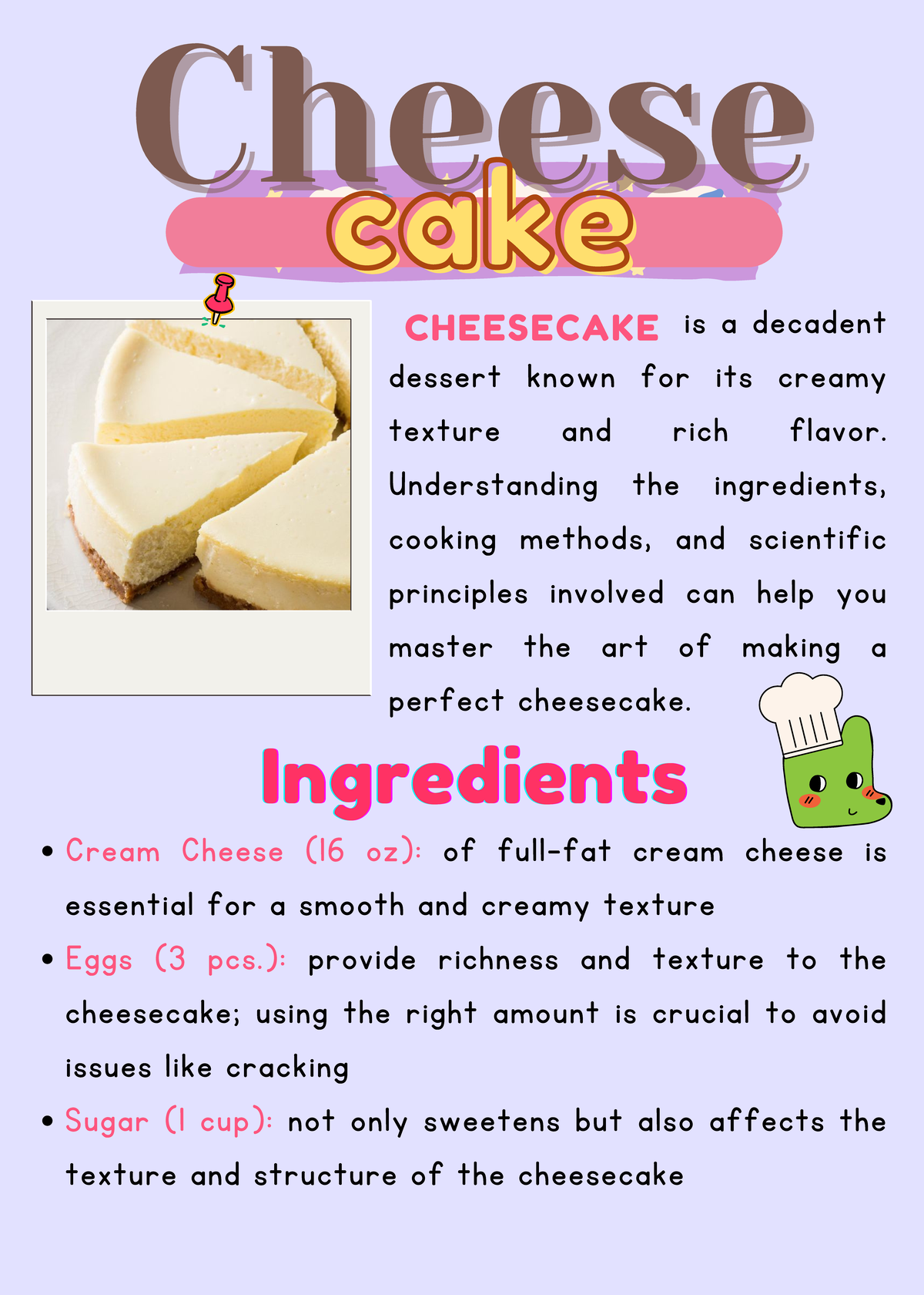 Cooking methods for Cheesecake - Cheese Cheese cake cake Cheesecake is ...