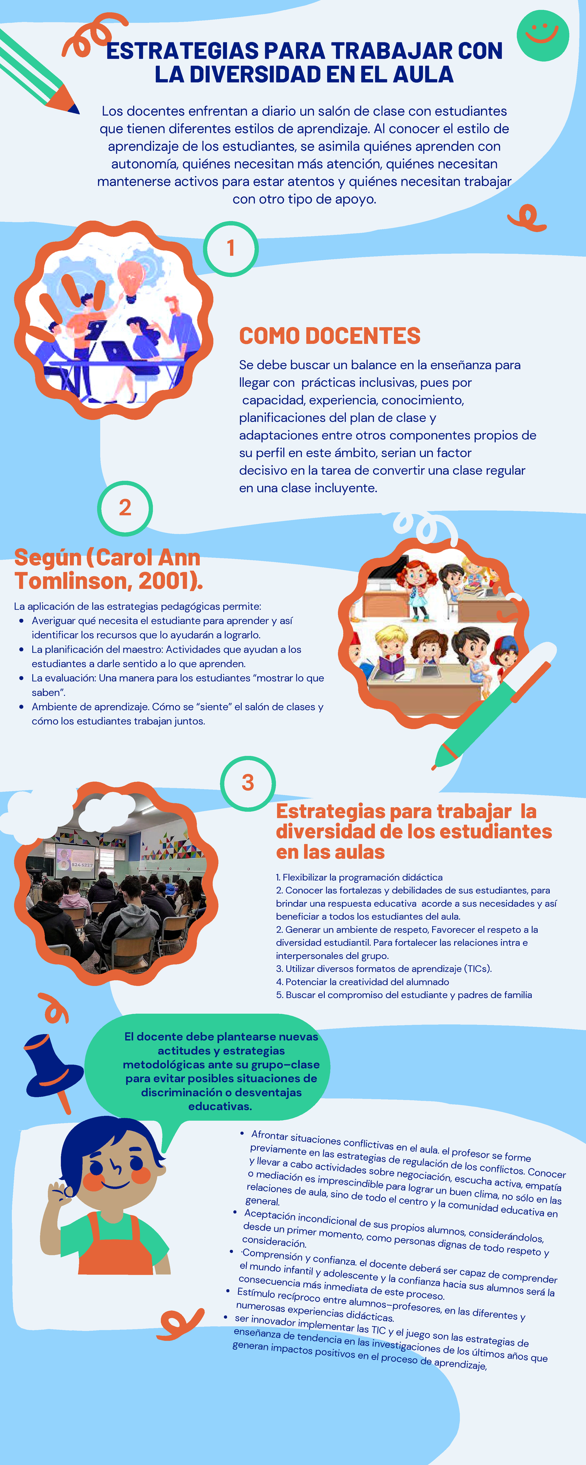 3. Estrategias Inclusivas para Trabajar la Diversidad en el Aula - Studocu