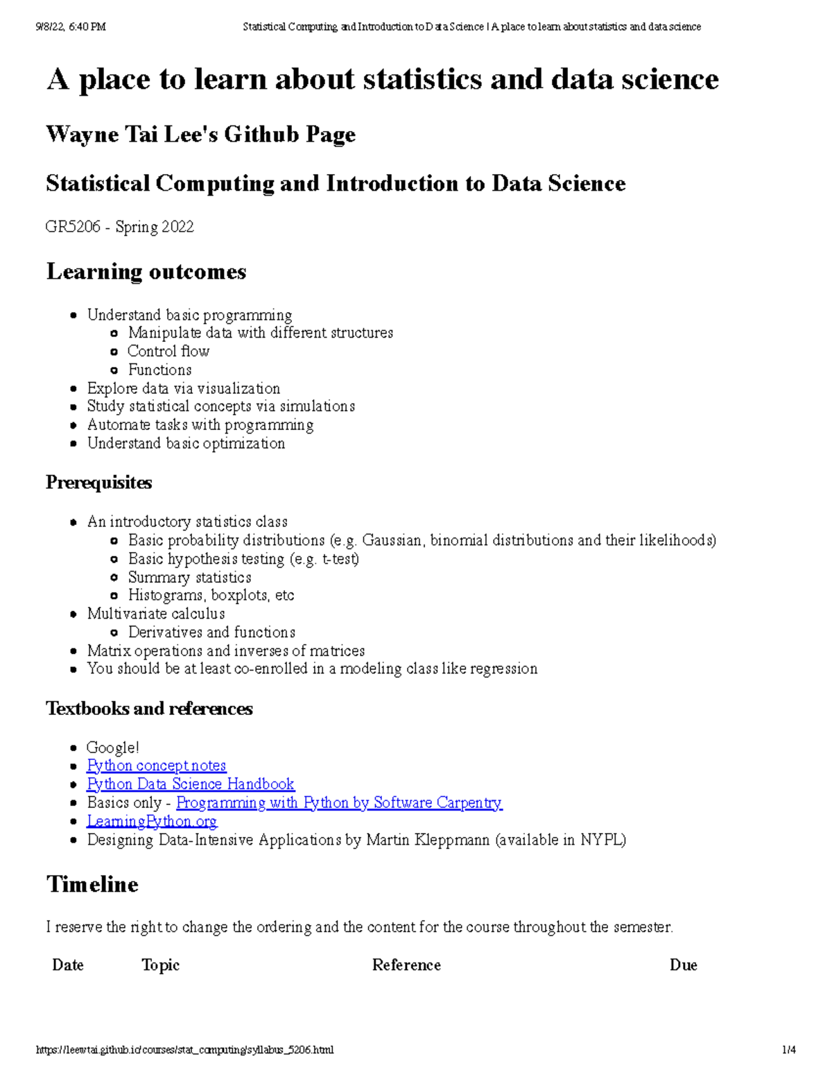 Statistical Computing and Introduction to Data Science A place to learn ...