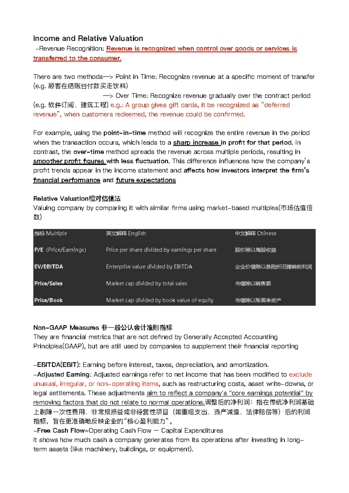 ARA Lecture 3: Asset Measurement, Recognition & Disclosure Notes - Studocu