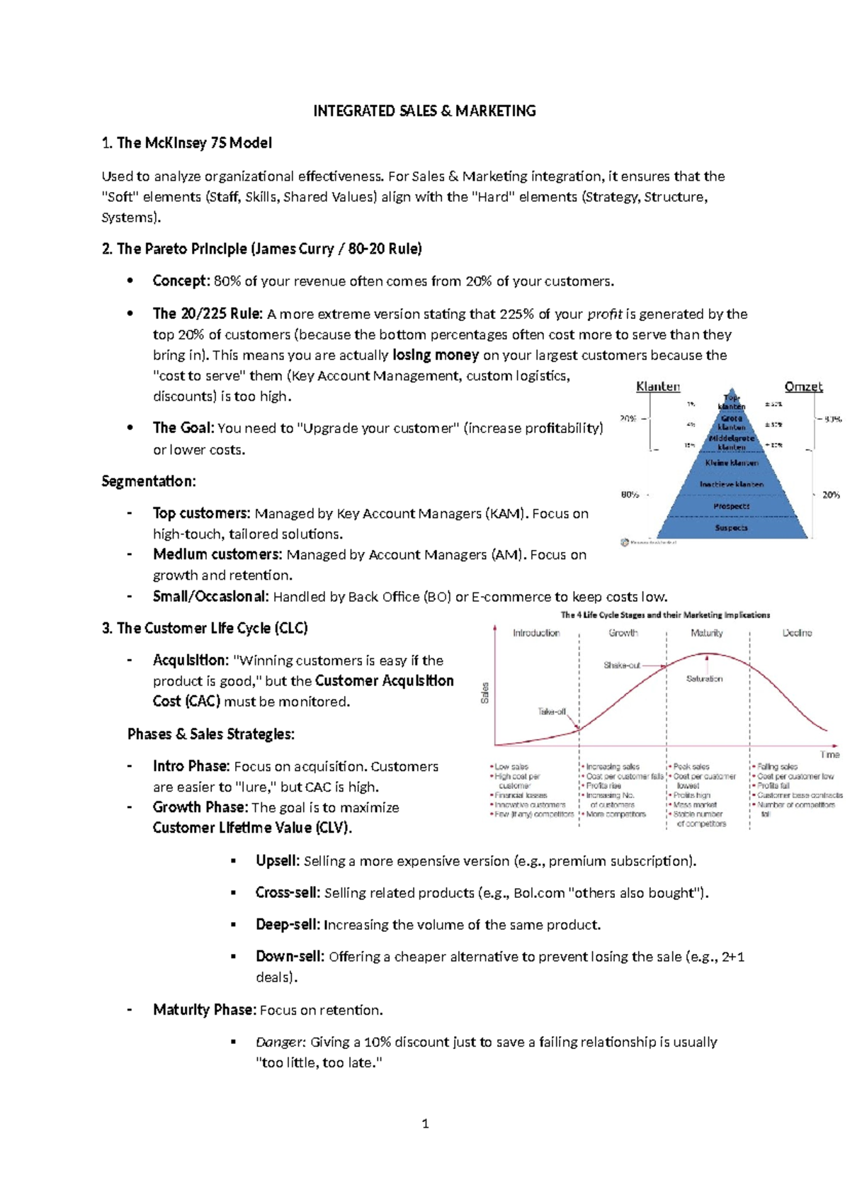 ISM Summary: Analyzing Sales Marketing Integration with Key Models ...
