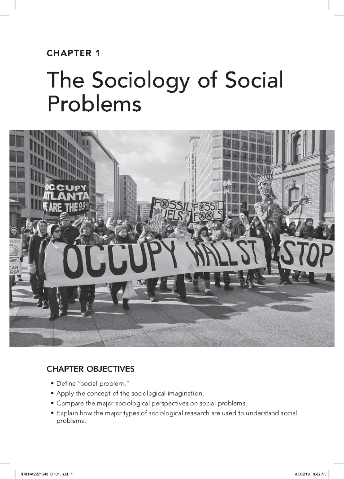 Chapter 1: The Sociology of Social Problems - Studocu