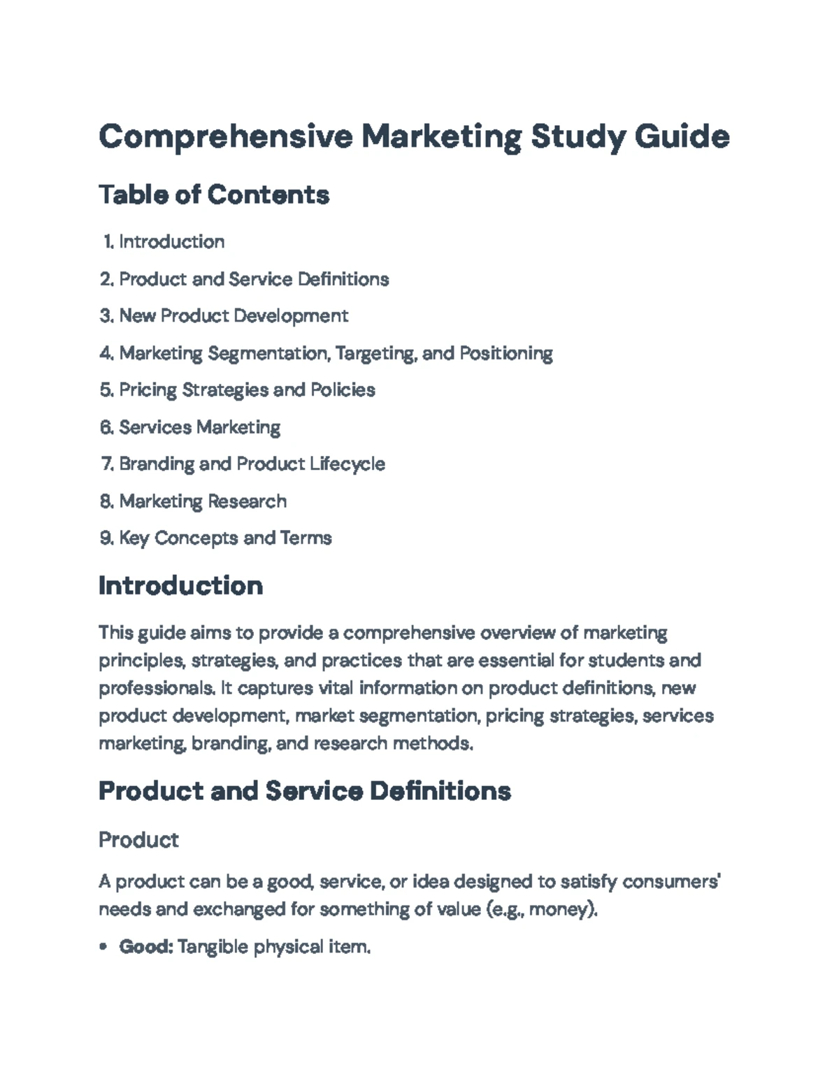 Marketing exam2 - good study guide for exam 2 - The fact that all ...