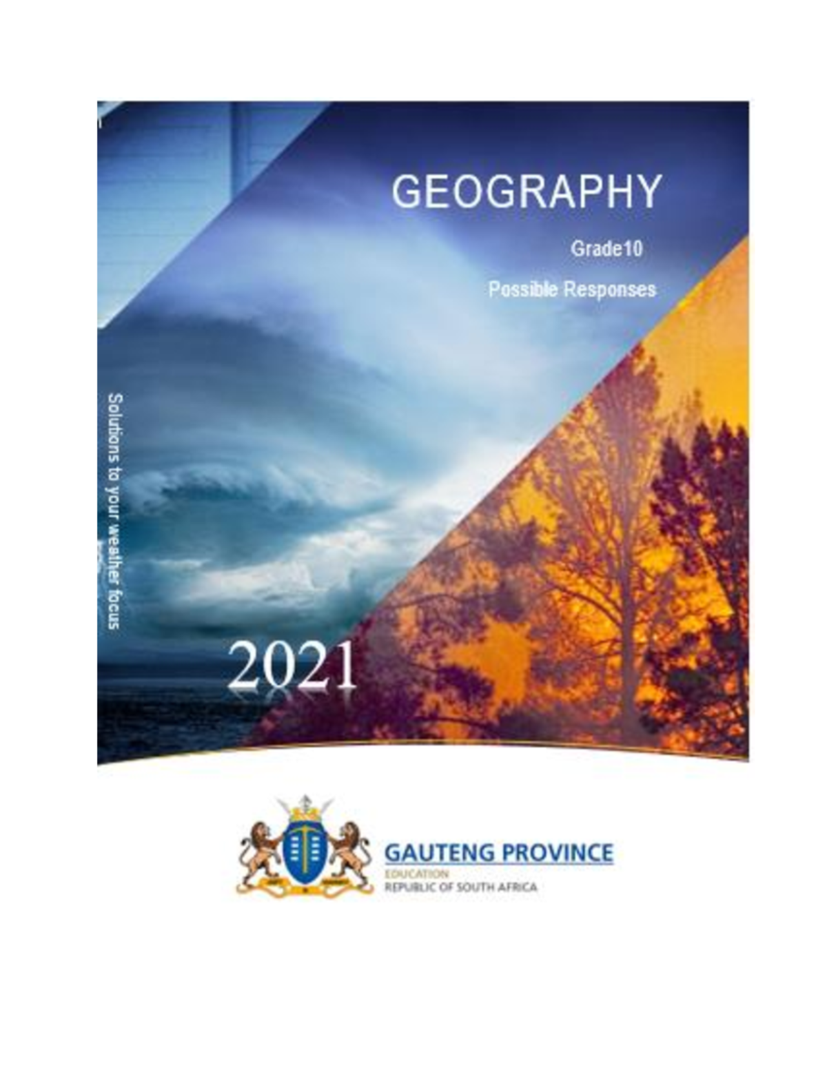 GRADE 10 TERM 1 ATMOSPHERE MARKING GUIDELINE - Studocu