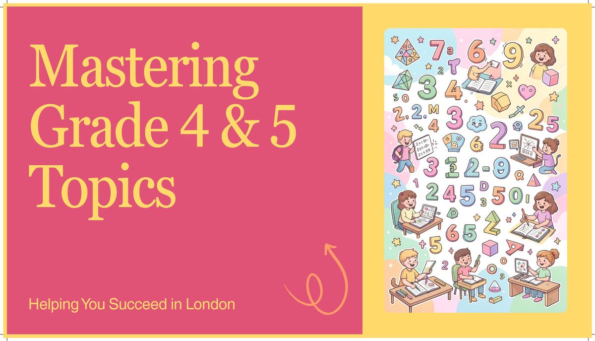 Mastering Grade 4 & 5 Maths Topics: Essential Skills for Success - Studocu