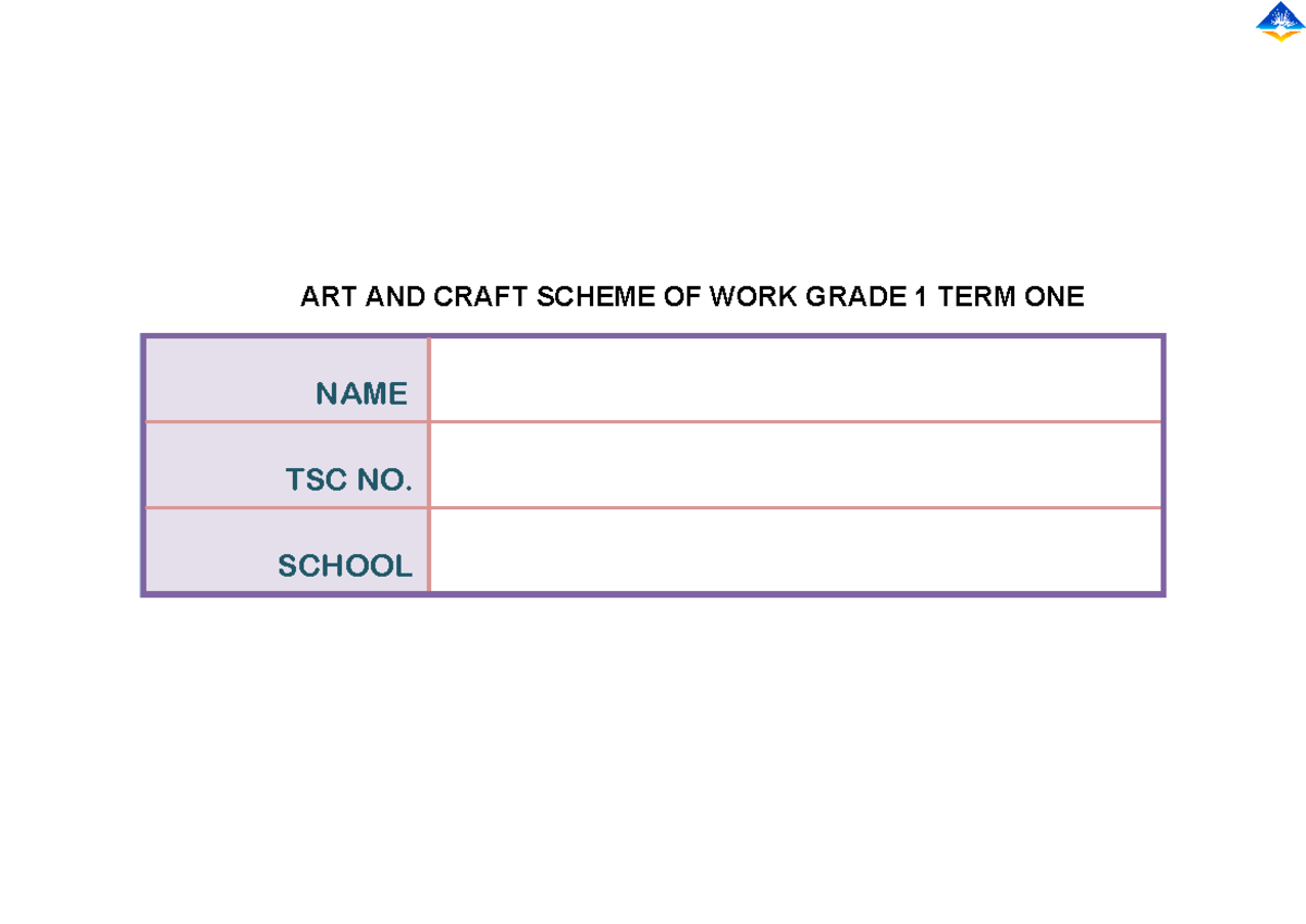 ART 1 - TERM 1 LESSON NOTES: Drawing Lines and Shapes - Studocu