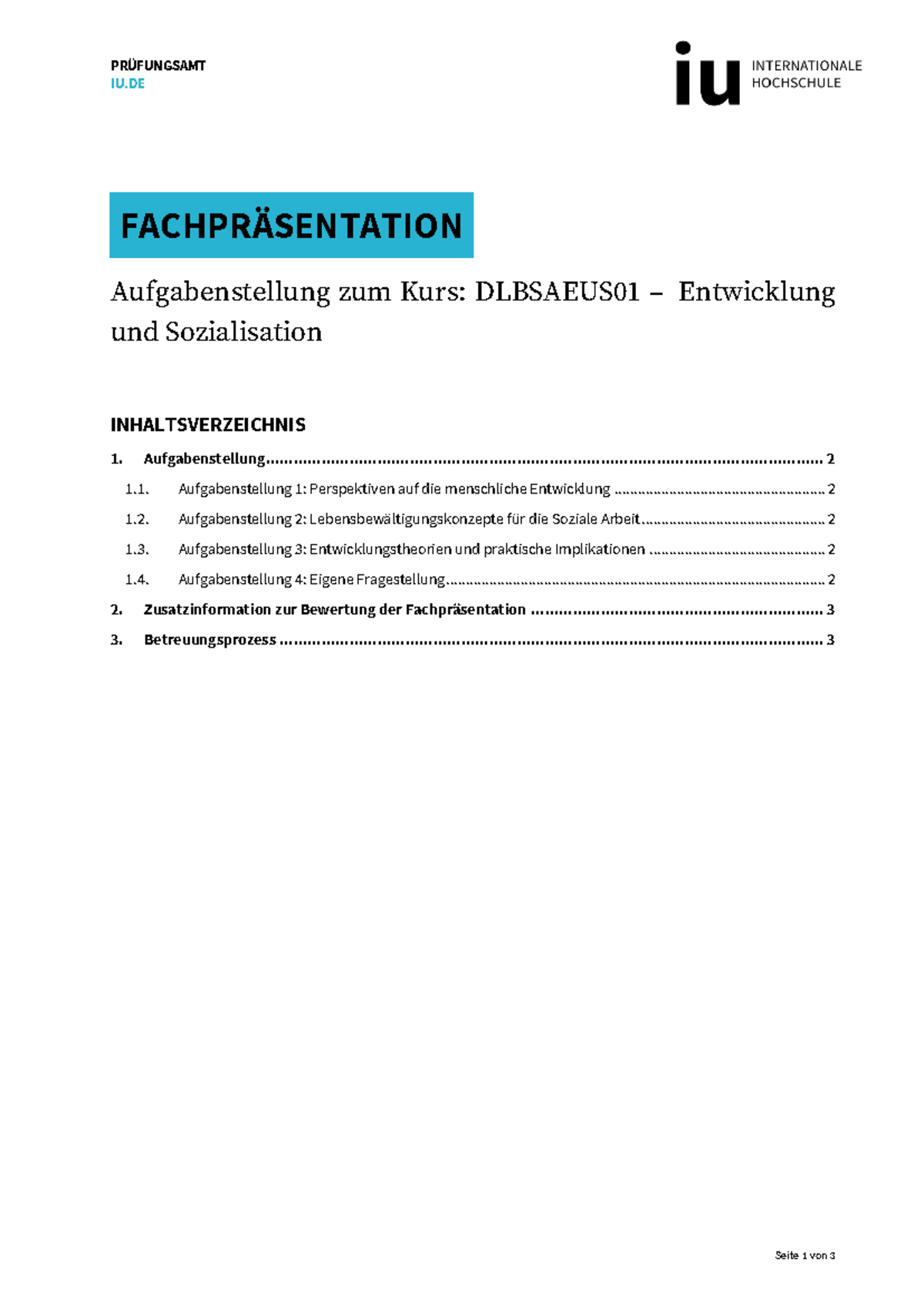 Aufgabenstellung Fachpräsentation Dlbsaeus 01-2 - Seite 1 von 3 ...