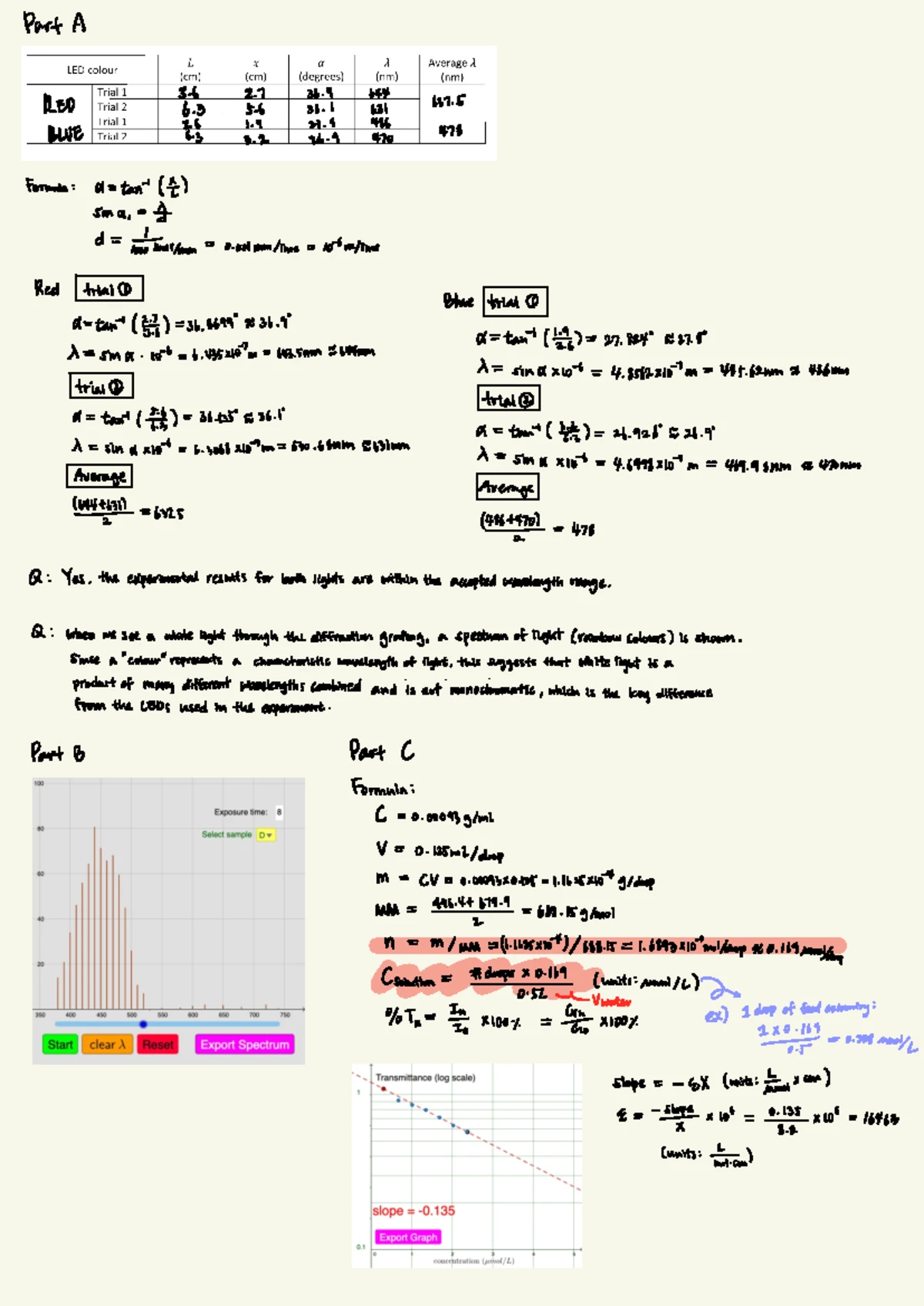 PHYS 1070 LAB 2 W24 - 1) F = 25cm what distance so that p = q? - >Is ...