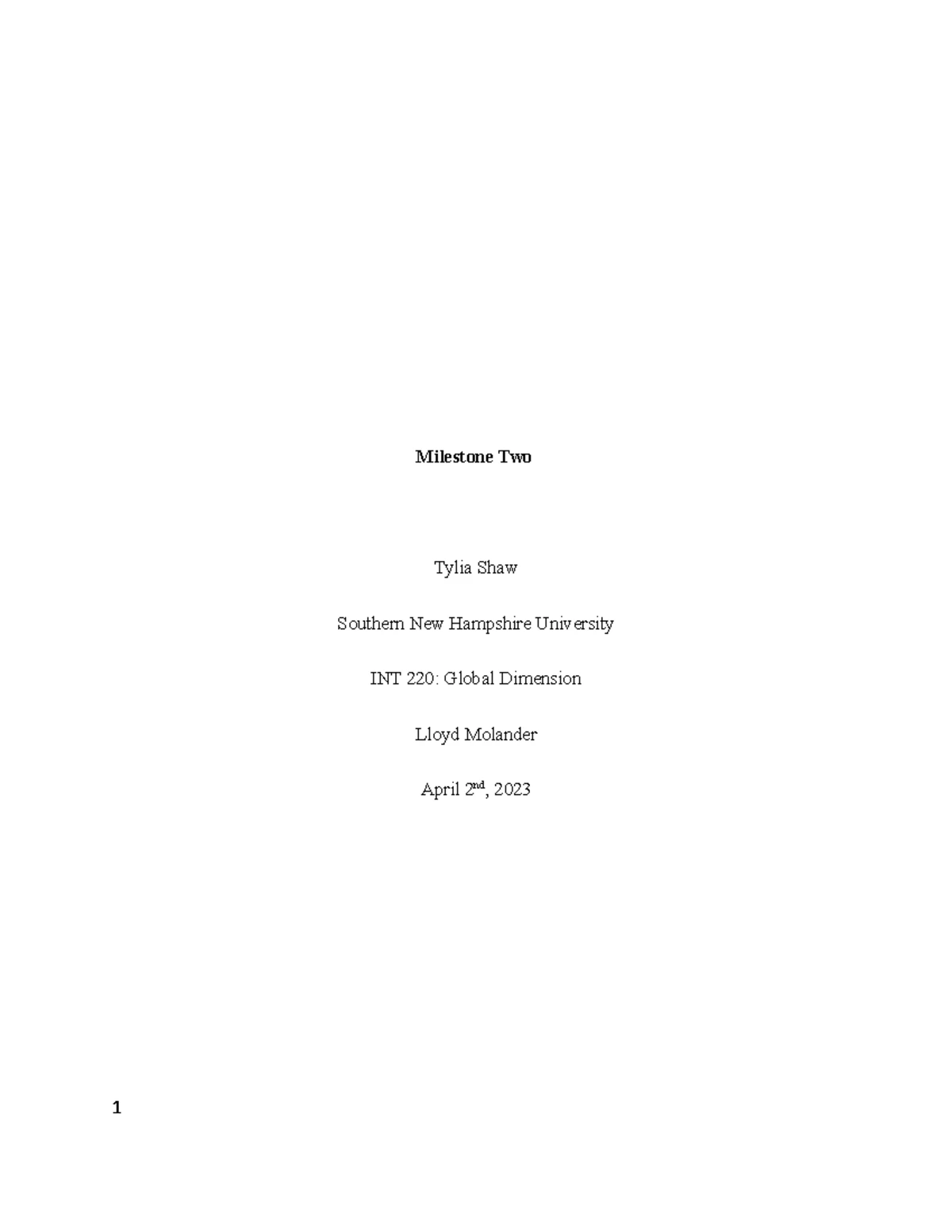 INT 220 - Global Supply Chain Case Study - Apple Inc. (Apple), a ...