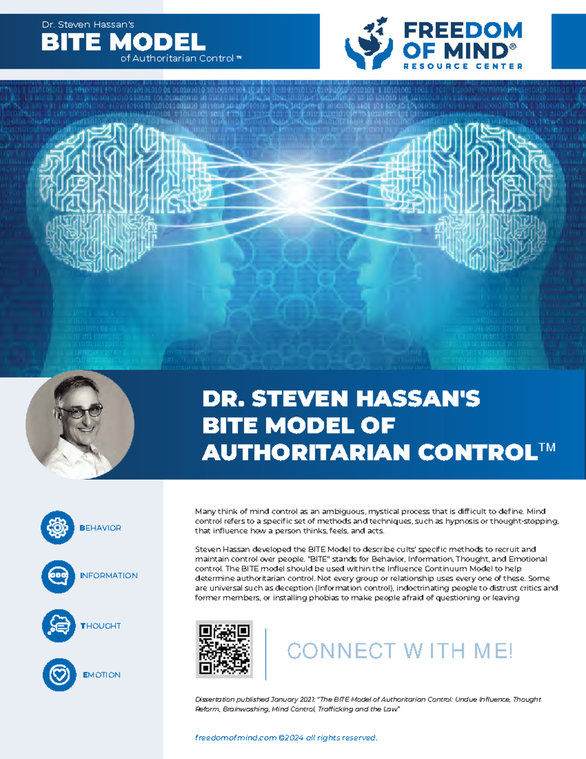 BITE Model of Authoritarian Control: Understanding Mind Control ...