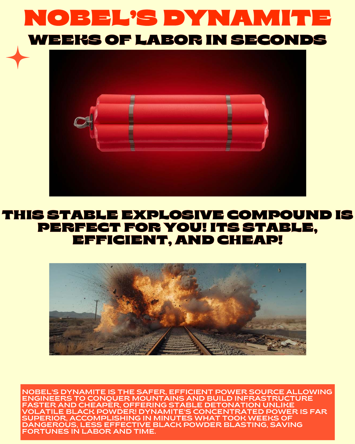 Dynamite - q2oewjfiedhv - NOBELNOBEL’S DYNAMITE’S DYNAMITE NOBEL'S ...