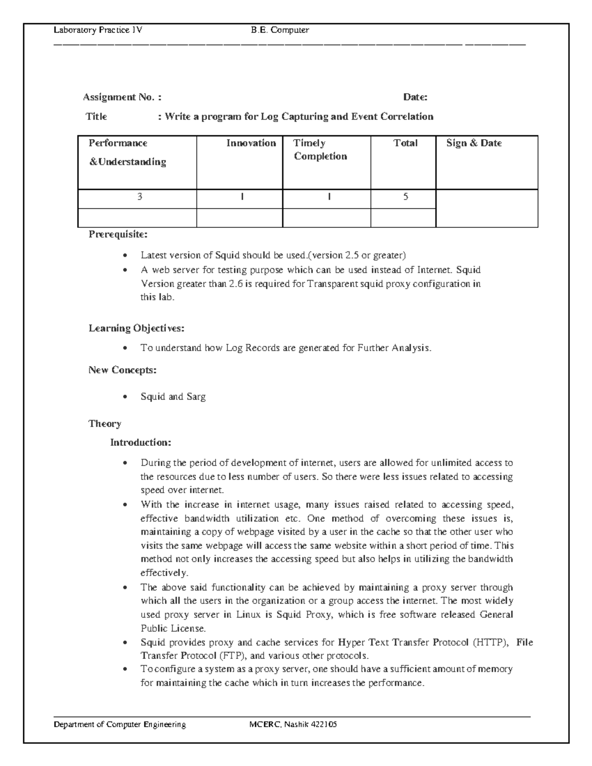 Cc4 - Log Capturing & Event Correlation Program Guide - Studocu