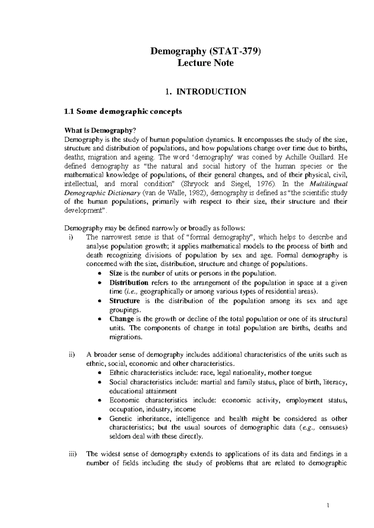 Business Statistics II: Chapter 2 - Sampling Methods and Techniques ...