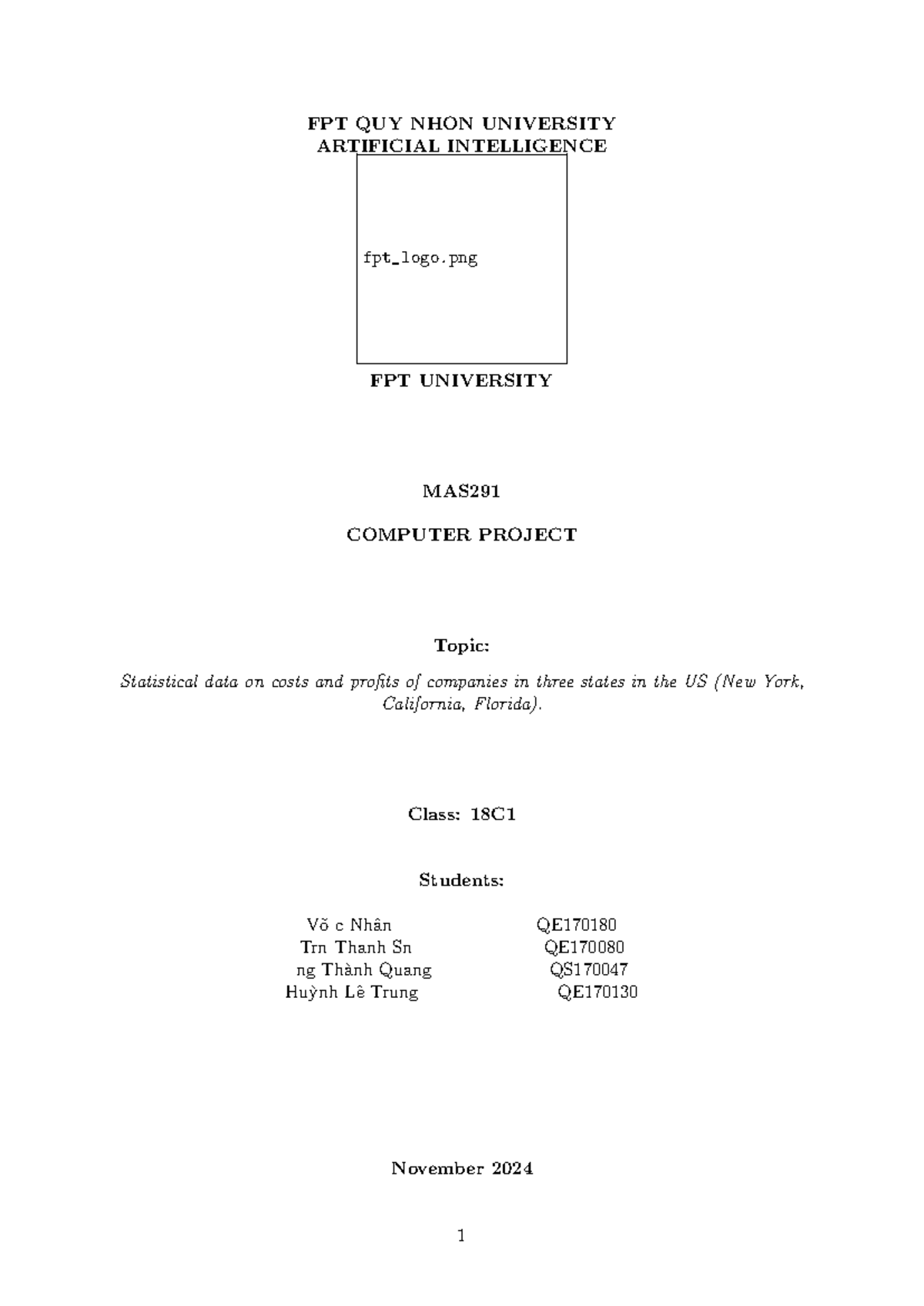 MAS291 - Statistical Analysis of Marketing Expenses in NY & CA - Studocu