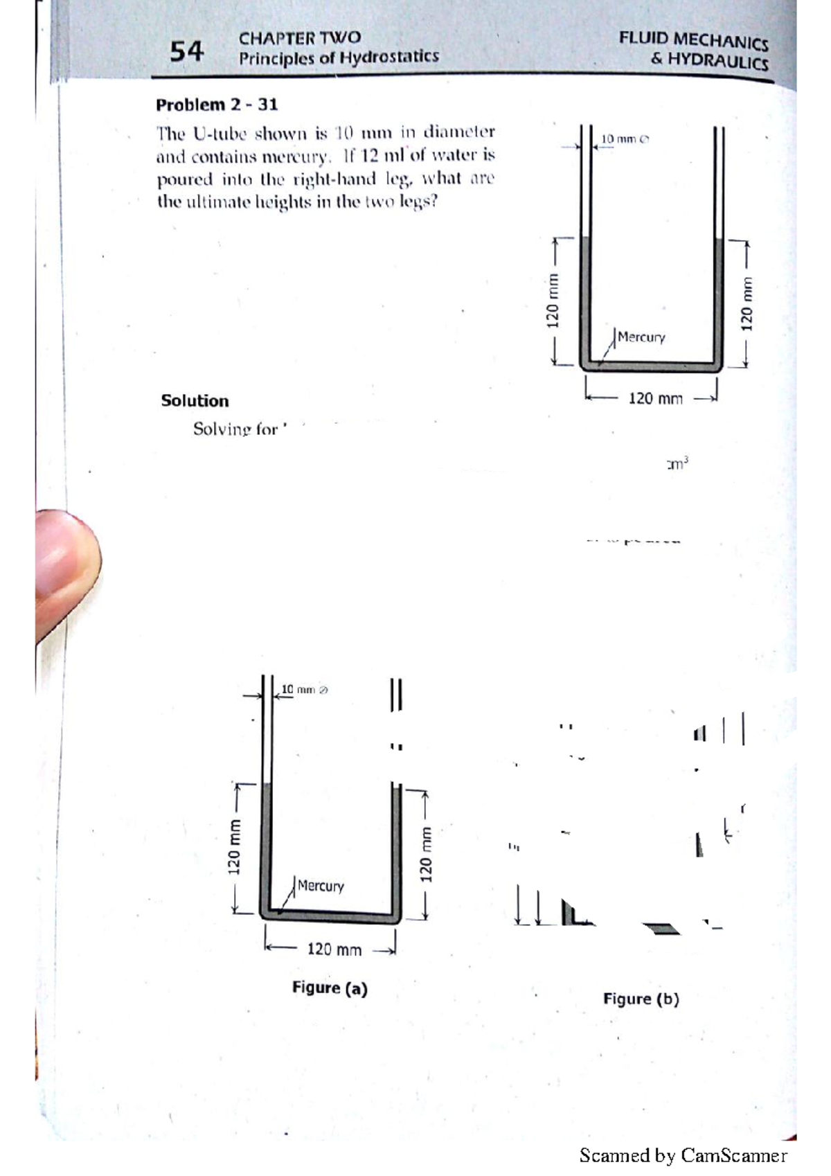 FLUID MECHANICS CHAPTER TWO: HYDRAULICS Principles of Hydrostatics ...