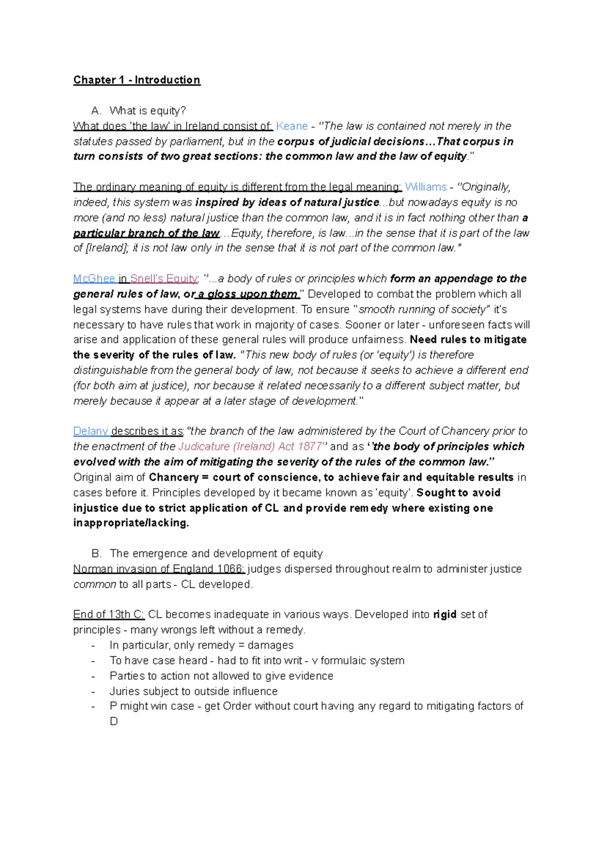 Equity & Trusts Tutorial 3 2024: Advising on Cohabitation Rights - Studocu
