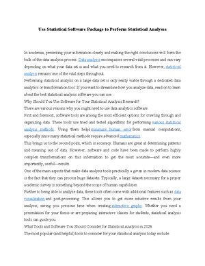 WEEK 6 Analysis OF Variance TEST TWO WAY TEST - ANALYSIS OF VARIANCE ...