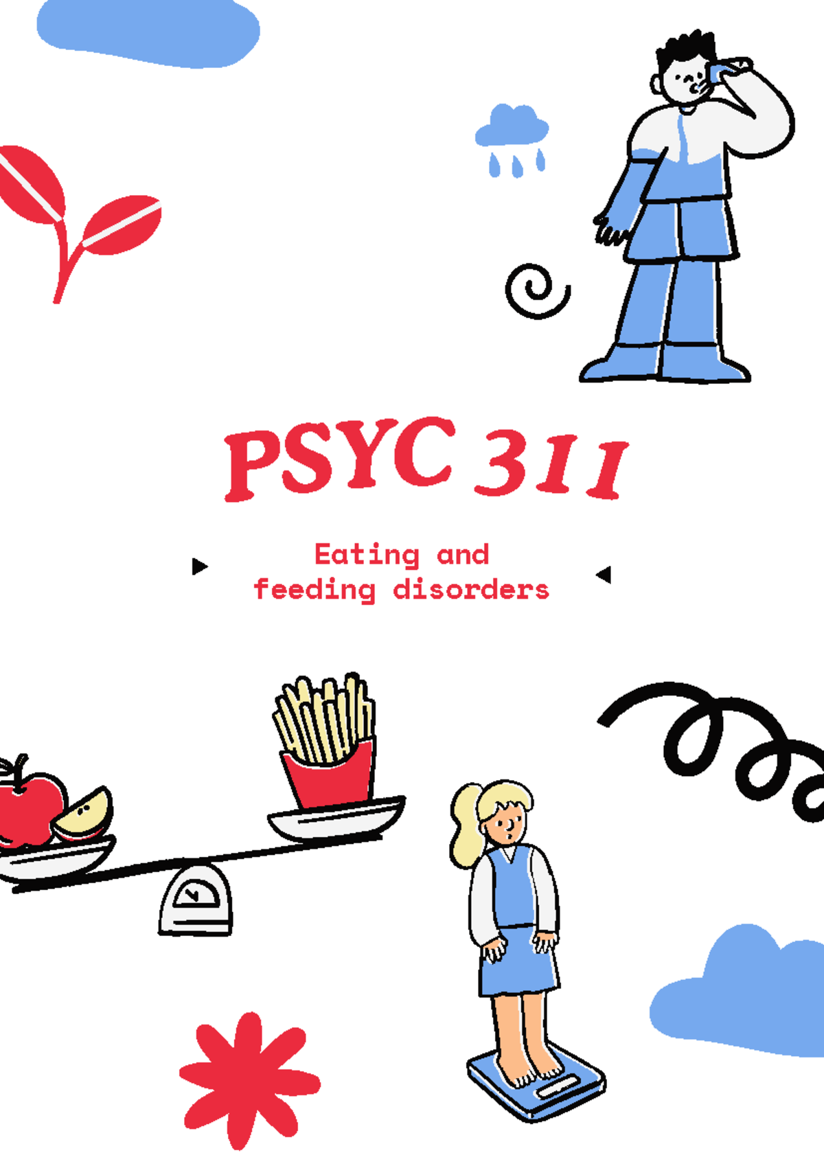 PSYC 311 Final Exam Notes: Eating and Feeding Disorders Overview - Studocu