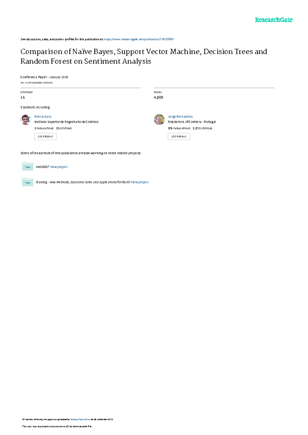 KDIR 2019 67 - Data classification notes - See discussions, stats, and ...