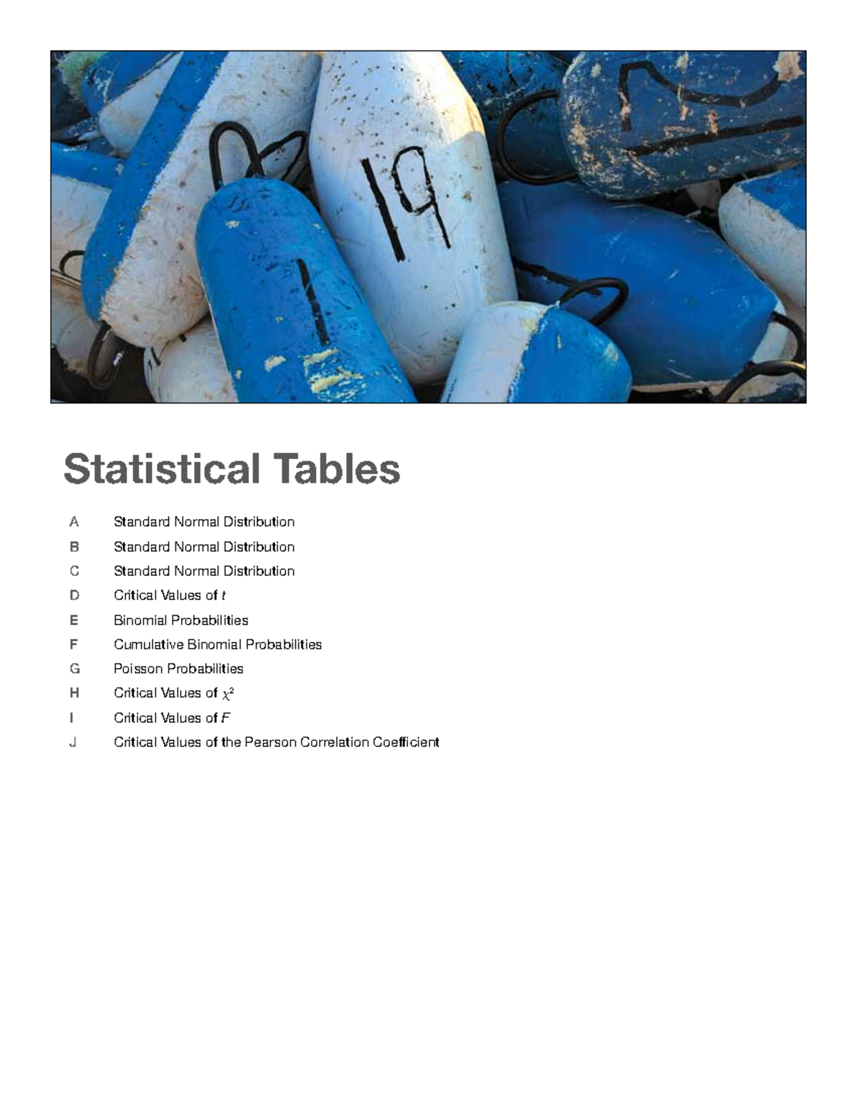 Statistical Tables for Exam Preparation - Revision Notes - Studocu
