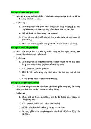 [Solved] Trnh by c s l thuyt v nhng nghip v qun tr ngun nhn lc c lin ...