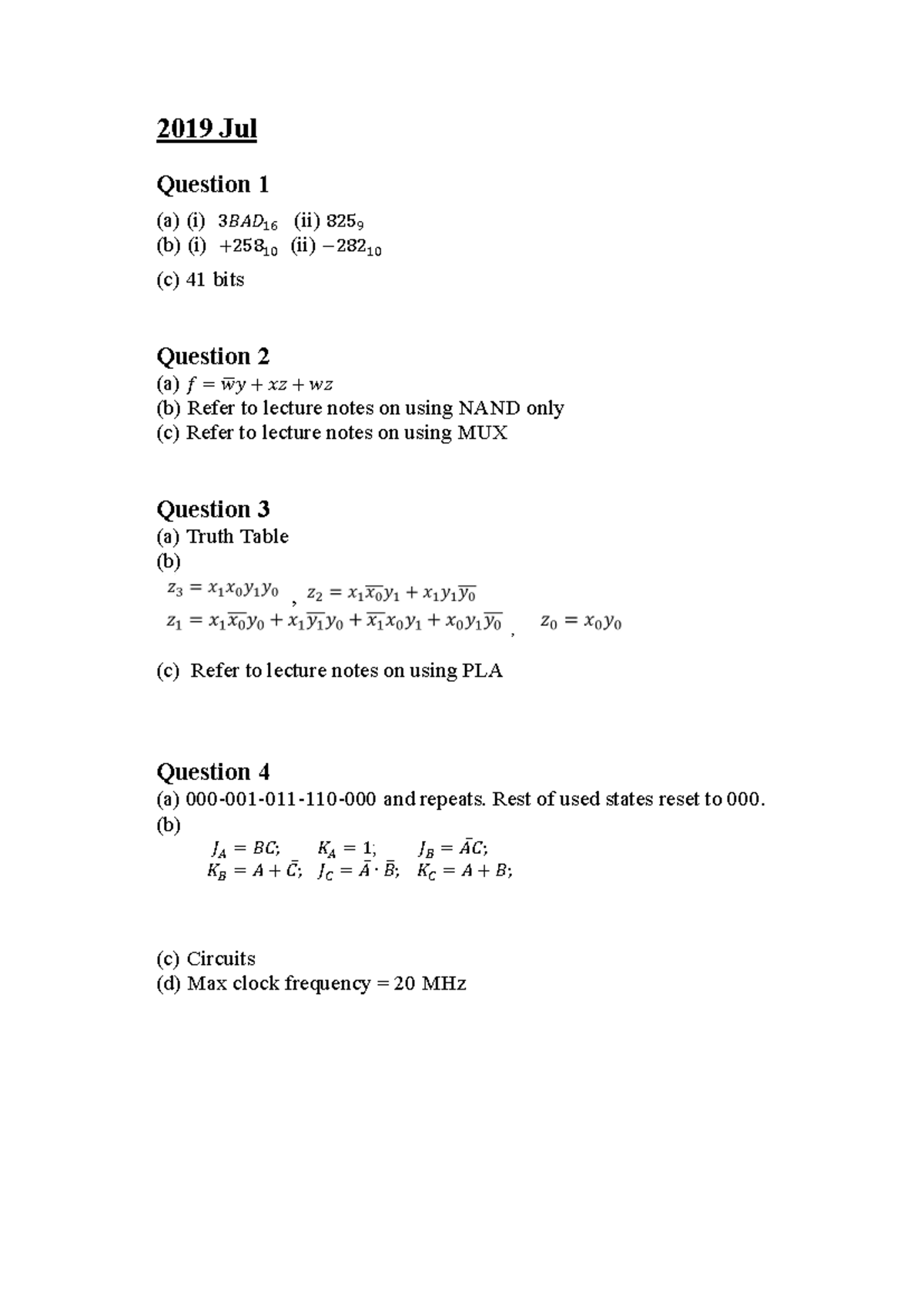 NG103 Past Year Exam Guide: Comprehensive Review for Students - Studocu