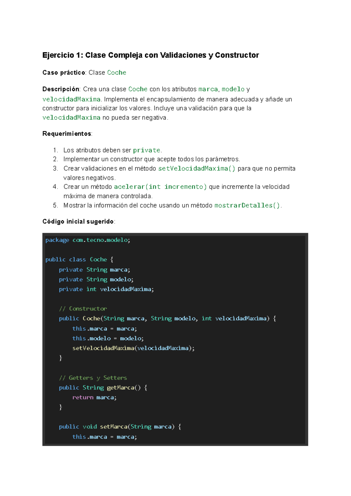 7. Programacion Orientada a objetos - Ejercicio 1: Clase Compleja con ...