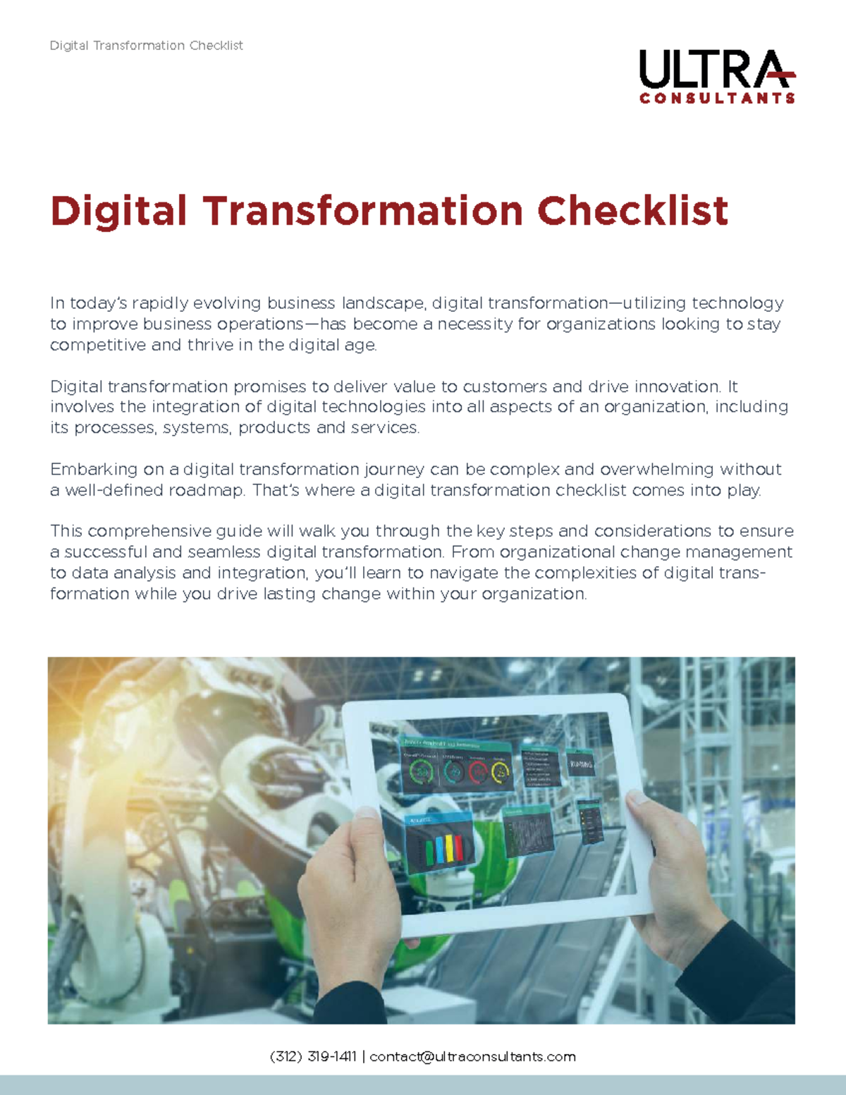 EB Digital Transformation Checklist: A Comprehensive Guide to Success ...