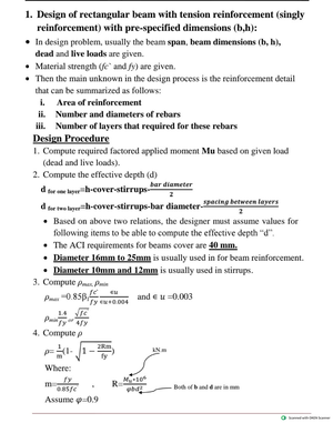 Reinforced Concrete Structures - Theory of Concrete Structures - Studocu