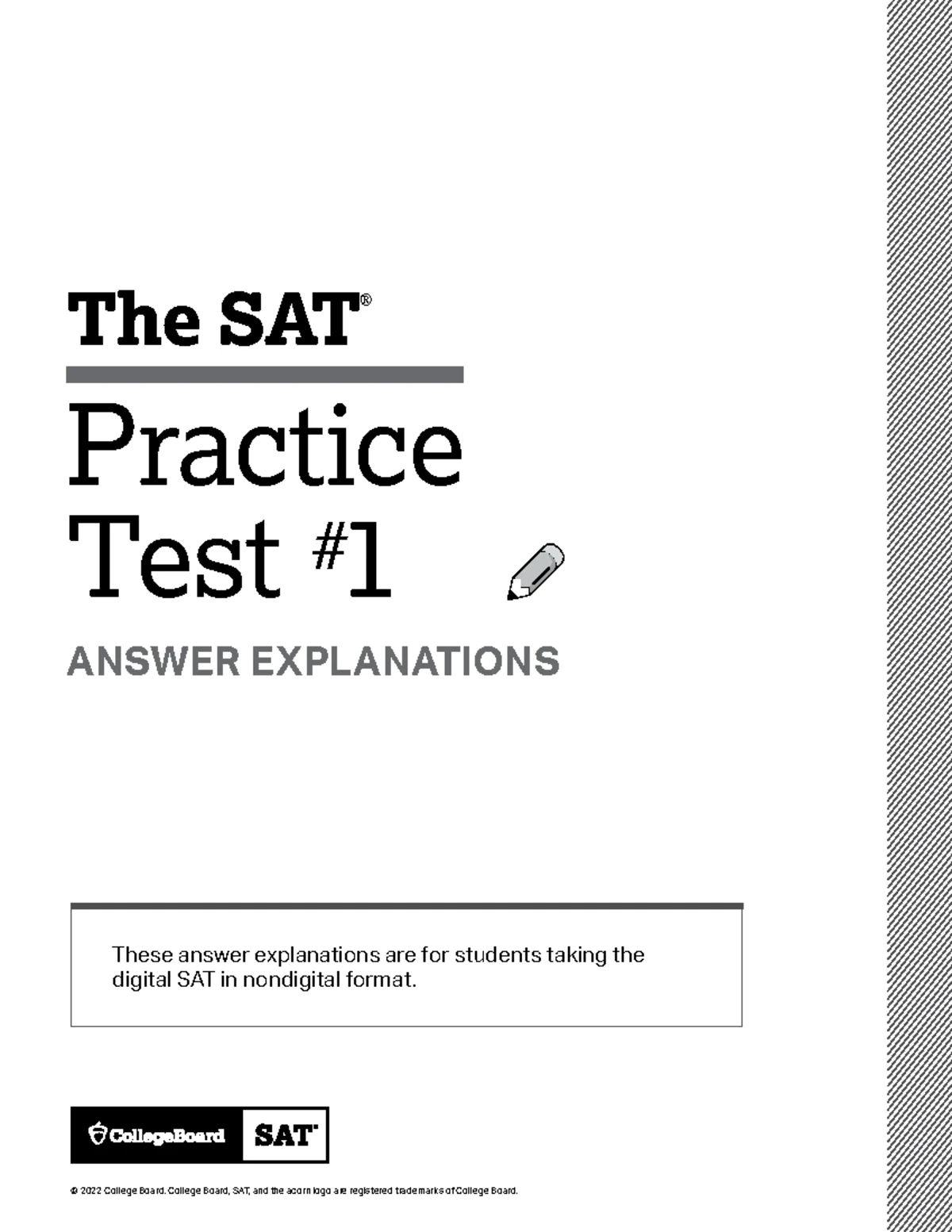 Sat practice test 4 digital - 829939 The SAT® Practice Test # 4 t Make ...