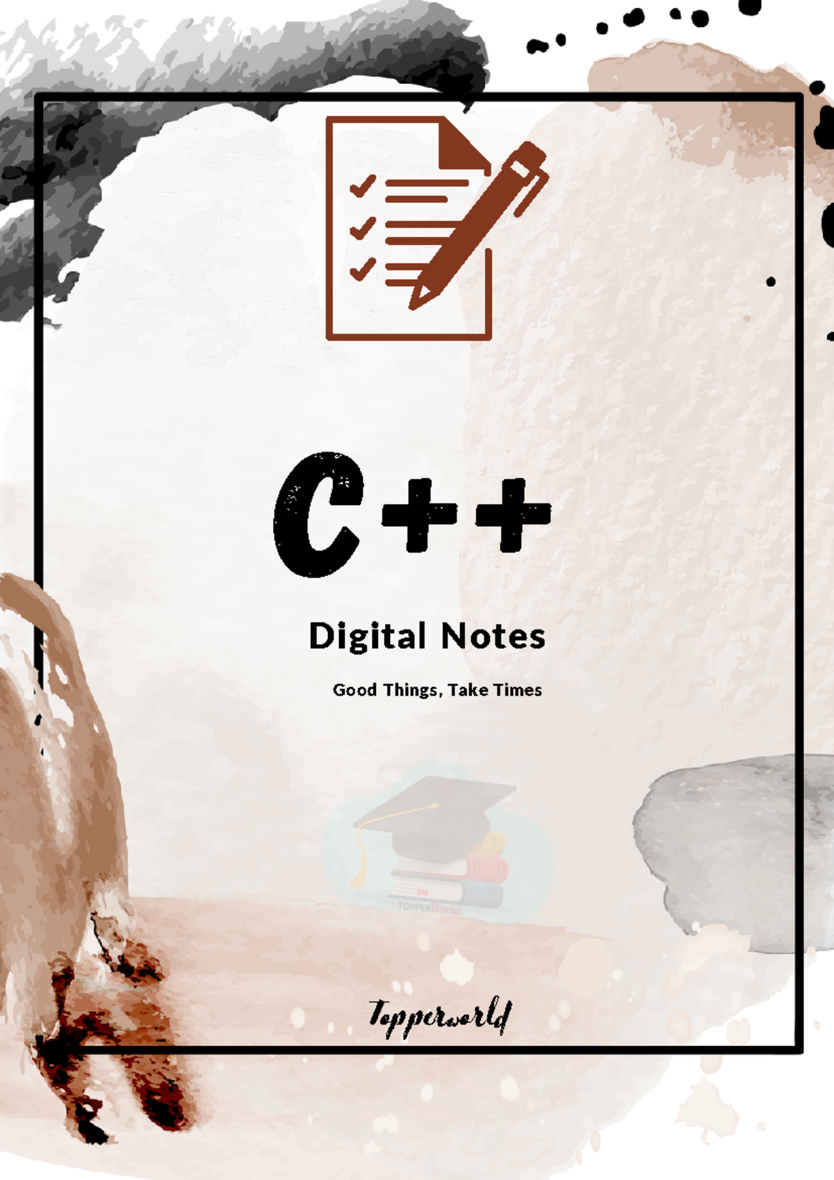 C++ 101 - Comprehensive Programming Notes and Concepts - Studocu