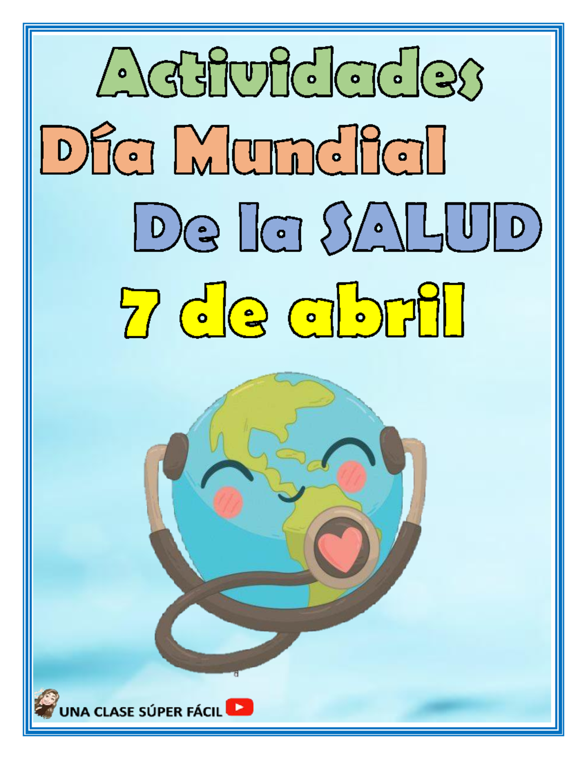 Actividades para el DÍA MUNDIAL DE LA SALUD - Studocu