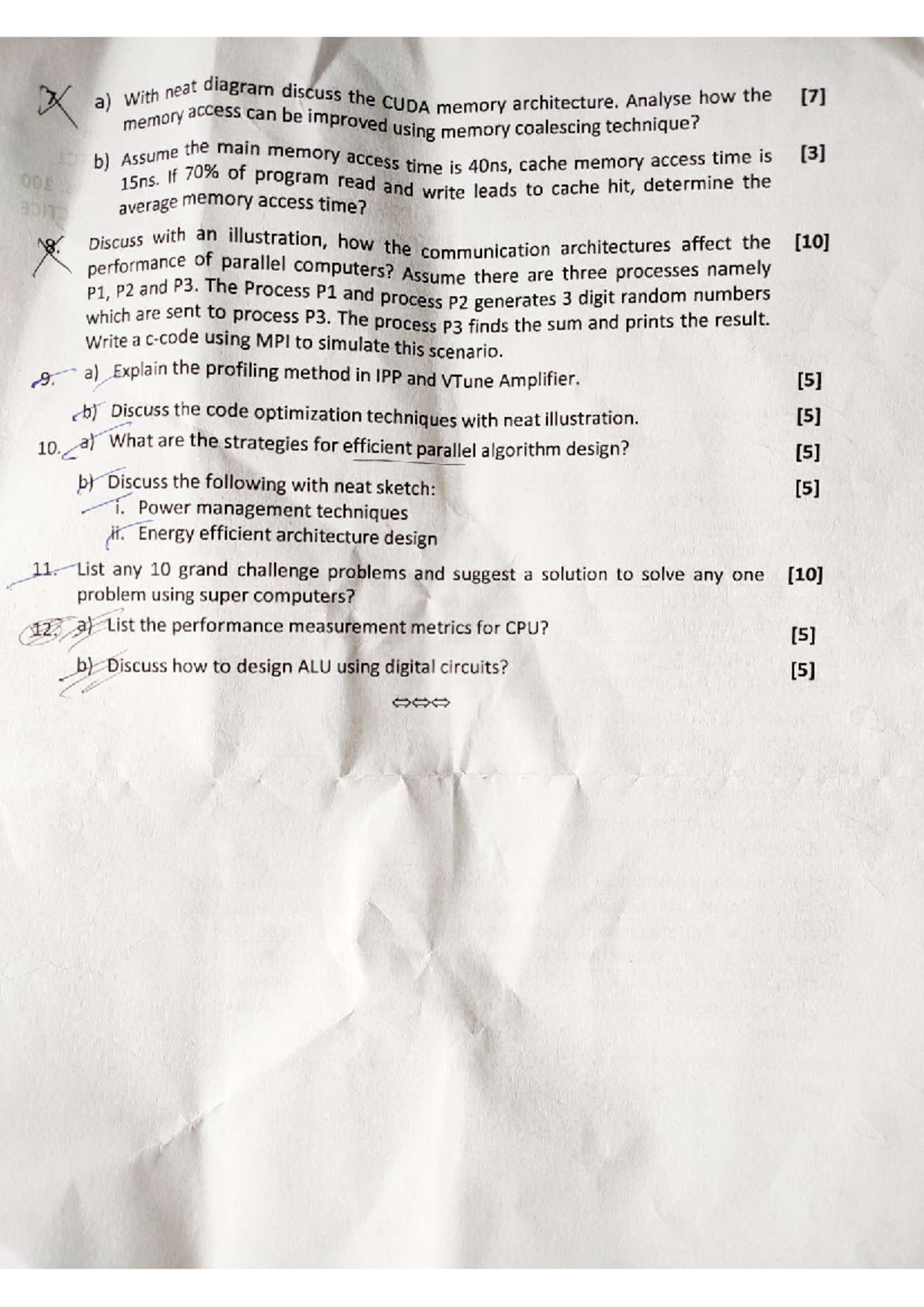 COA FAT PART-2 - Final Exam Question Paper - Studocu