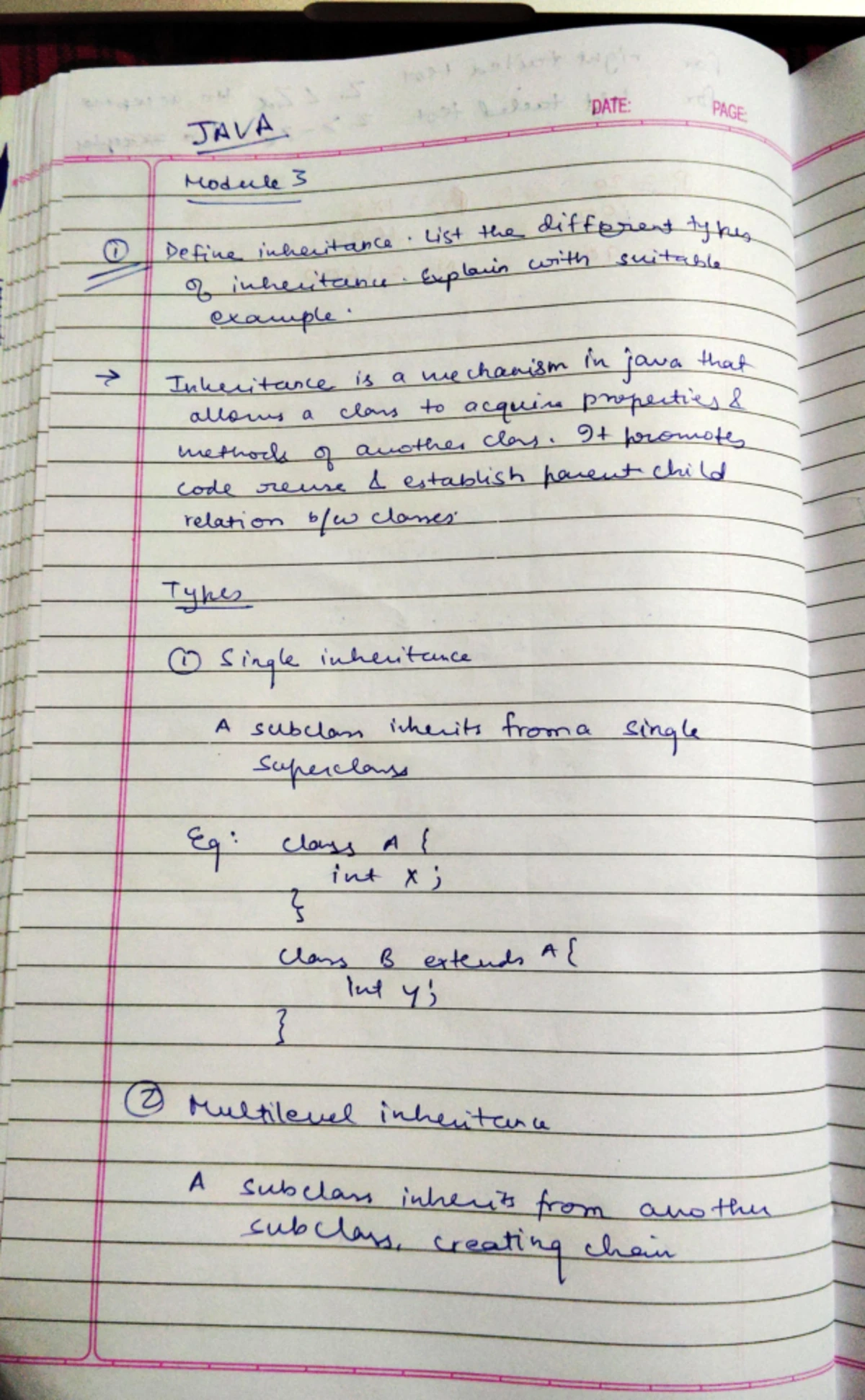 OOPJ - Java Question Bank - Comprehensive Programming Exercises - Studocu