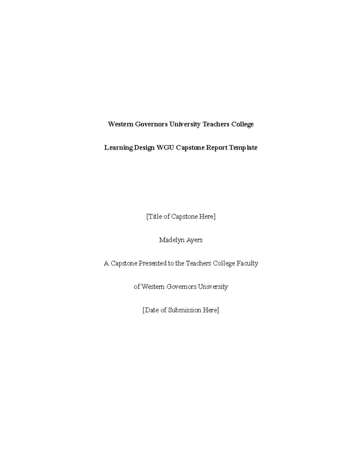 D301 - WGU Task 4: Capstone Report on Writing Proficient Body ...