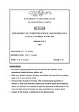 BCIS1623 - UFS UV - software design - Studocu