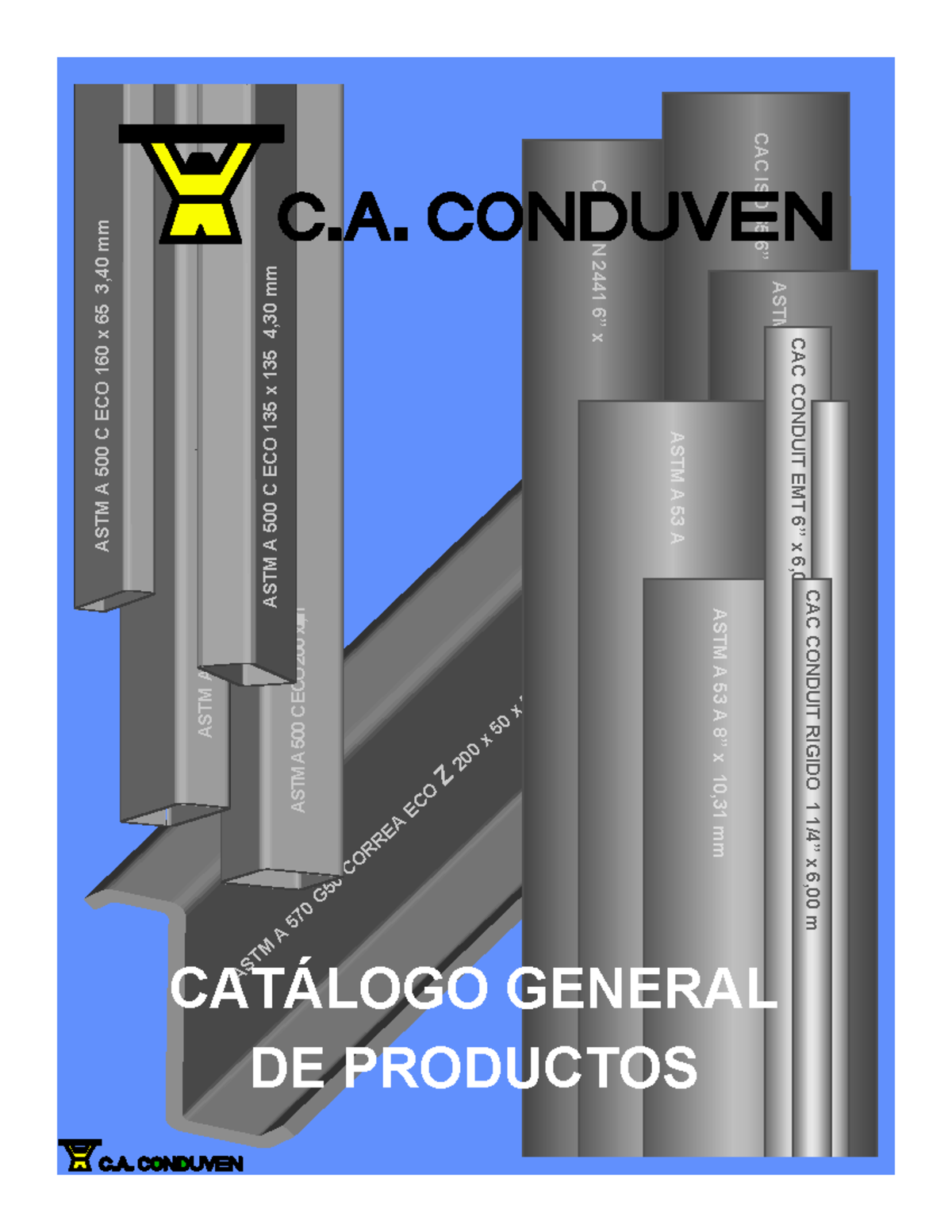 Catálogo General de Productos de Conduven - ASTM y Normas ISO - Studocu