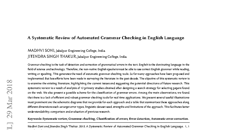 1804 - English Notes - A Systematic Review of Automated Grammar ...