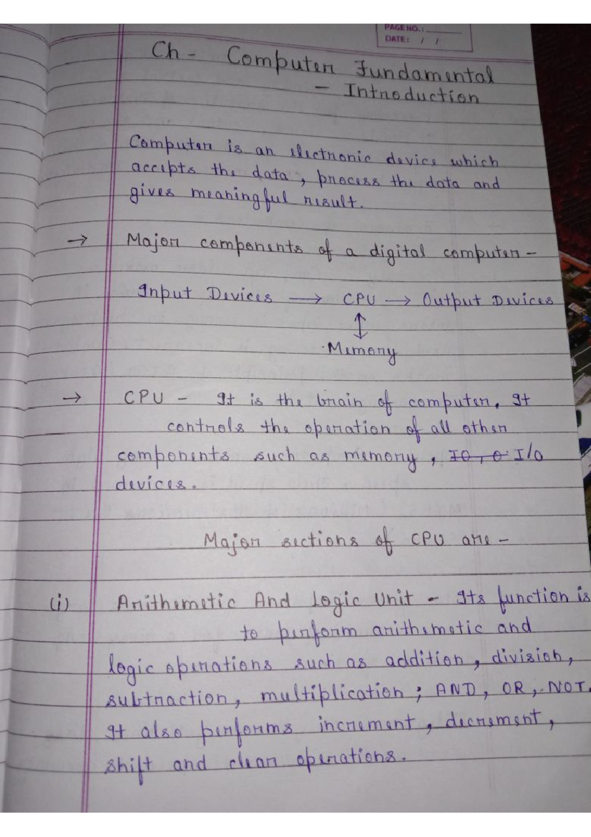Computer Science 2nd Paper: Complete Notes on Computer Fundamentals ...