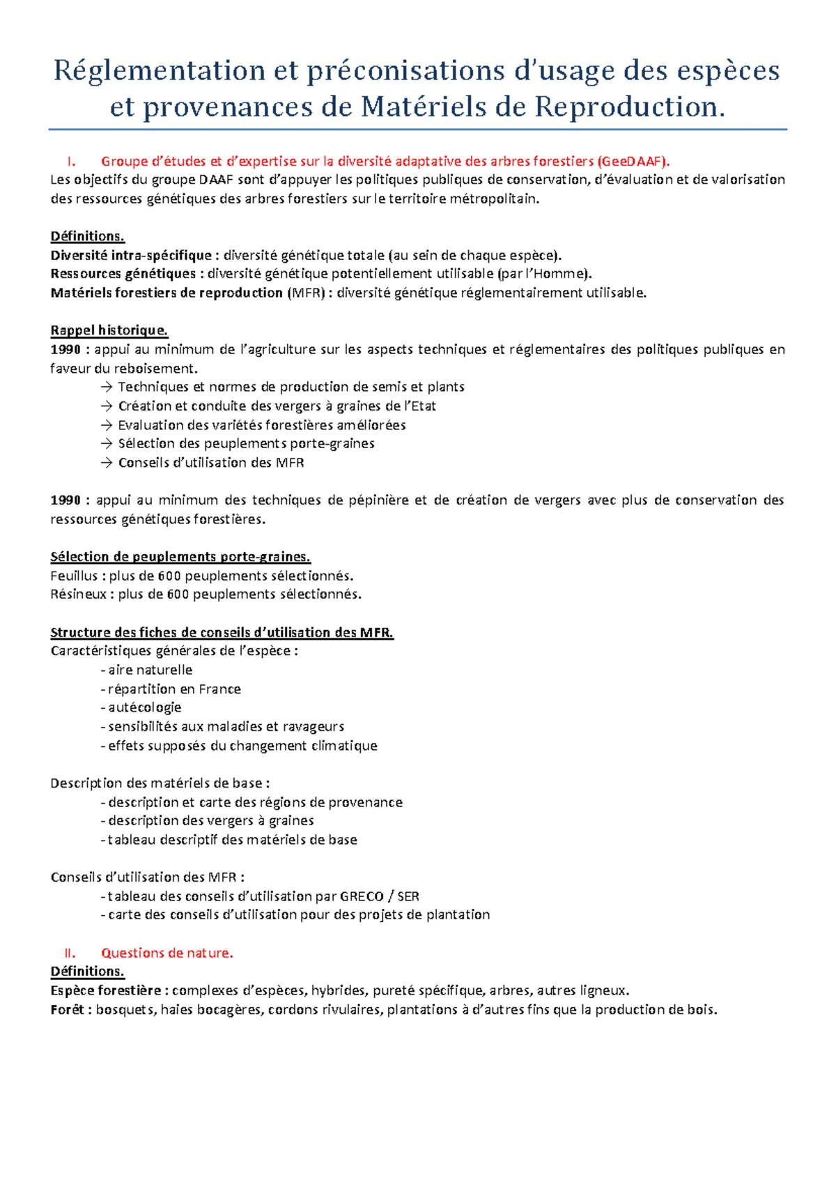 3. Tarif de cubage et estimation des volumes - I. Les volumes. 1. Quel ...