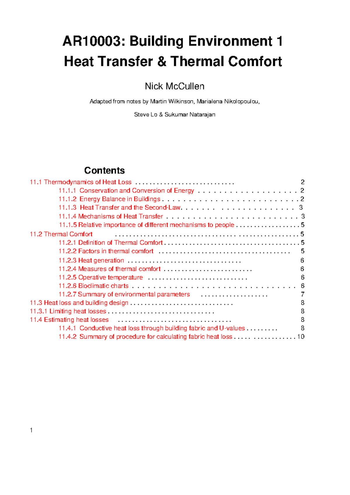 Heat Transfer Notes - A detailed description of key concepts including ...