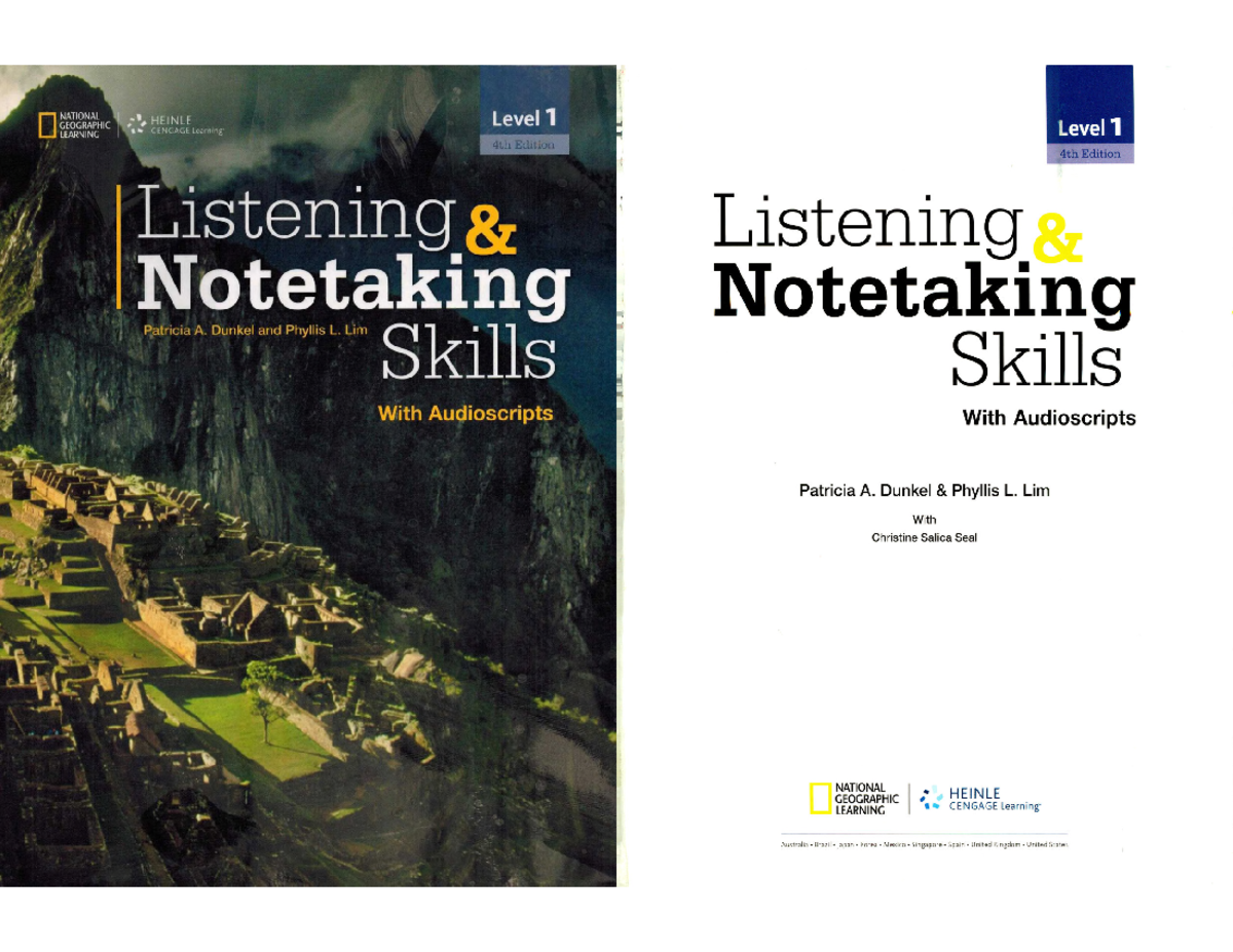 Listening &amp; Notetaking Skills Level 1: Without Audioscripts [洋書] Listening & Notetaking Skills 1 (with Audio script