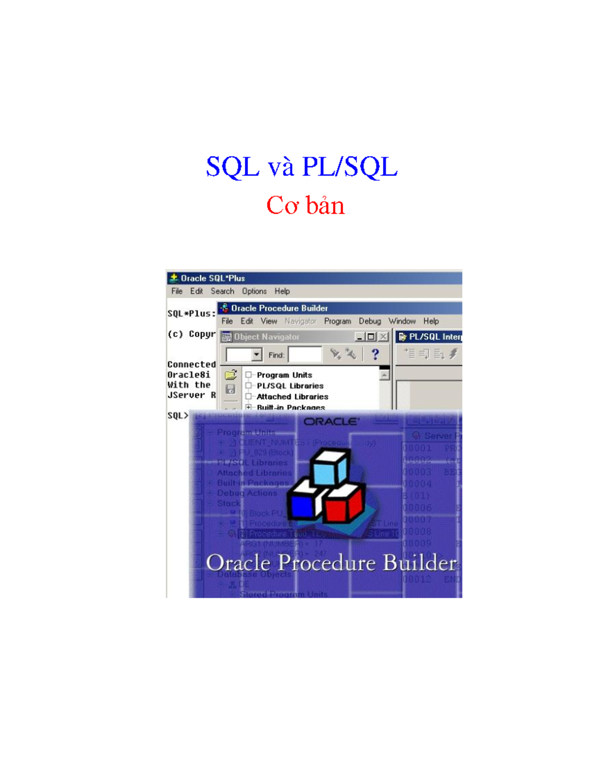SQL va PL SQL C bn Oracle c bn -SQL - SQL và PL/SQL Cơ bản MỤC LỤC MỤC ...