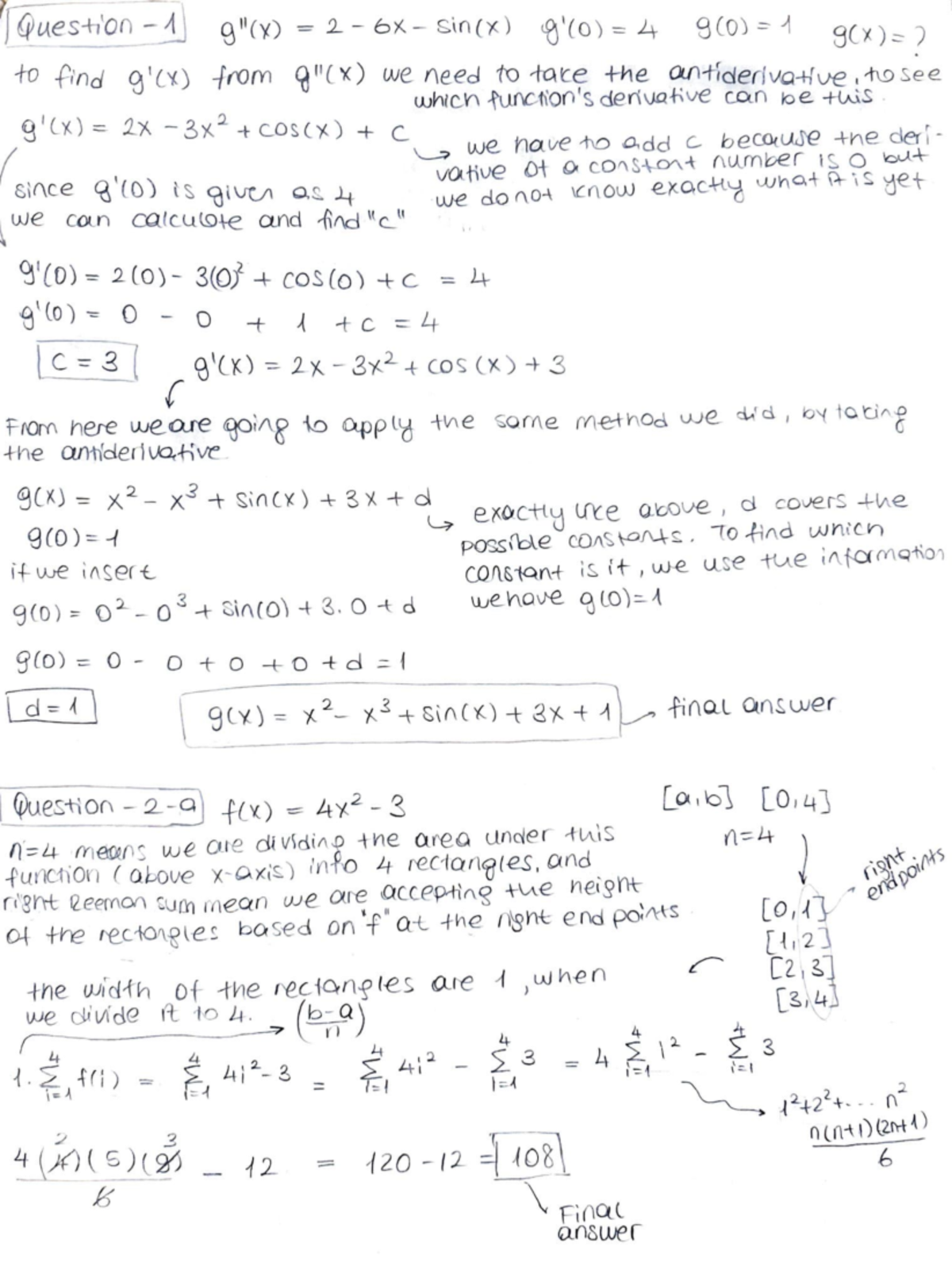 Calchomework 4 - calculus homework 4 - (rQues+J'Qn - \ n ll(y) = .2 ...