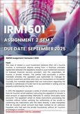 IRM1501 - Unisa - Introduction to Research Methodology - Studocu