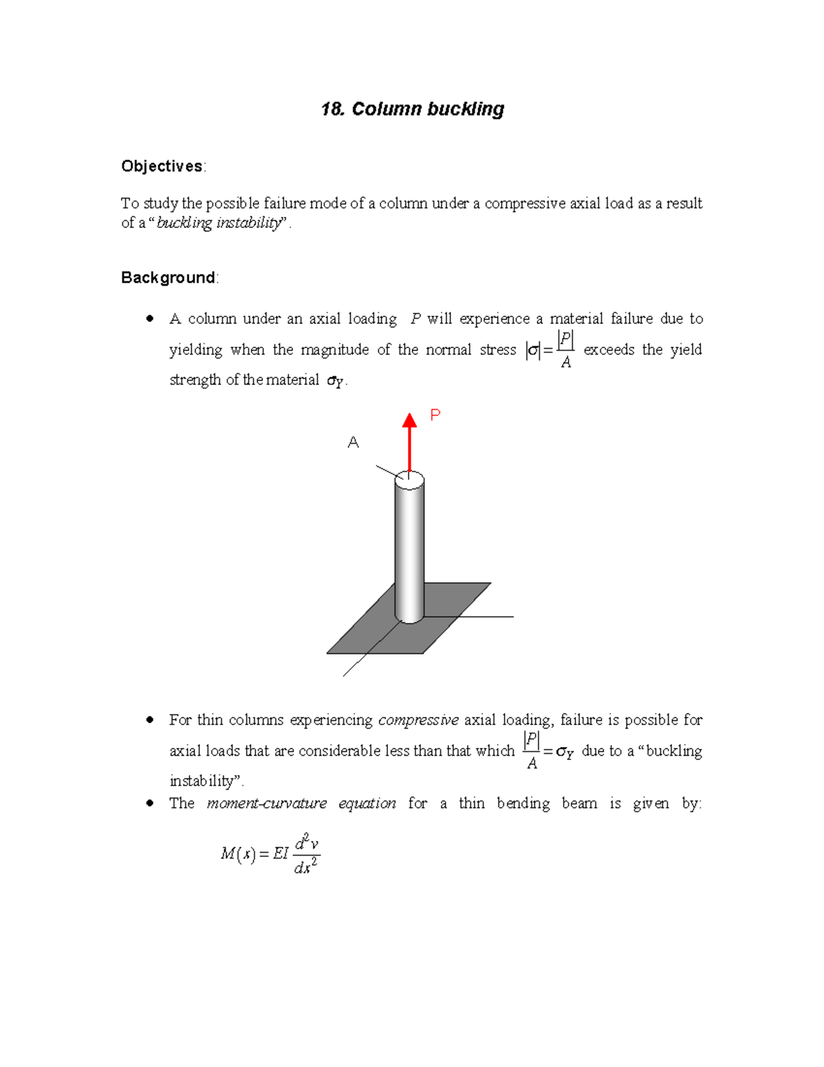Column Buckling Analysis: Understanding Instability, Loads & Conditions ...